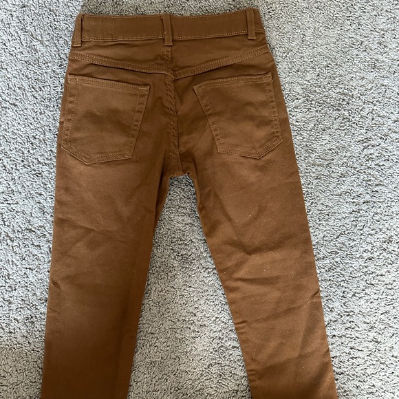 H&M kids - toddler boys relaxed fit brown jeans size 4t - Picture 3 of 3